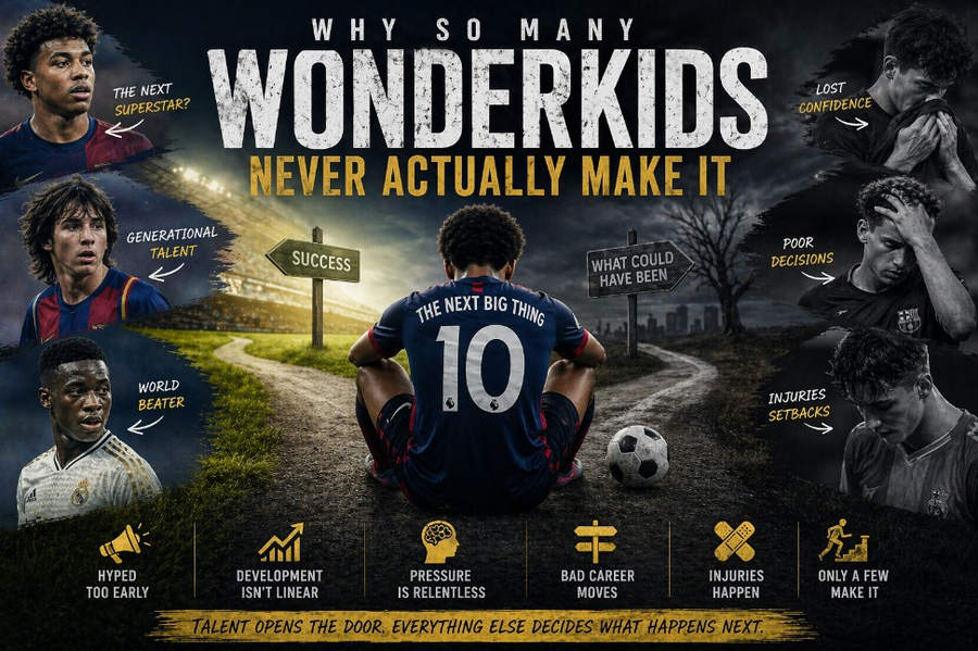 Why wonderkids Don't make it